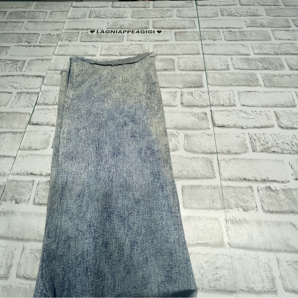 Judy Blue High Waist Mineral Wash Raw Hem Wide Leg Jeans. Size 13. Inseam 27” - Picture 15 of 15